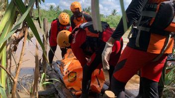 在Komering河溺水3天后，溺水受害者被发现死亡