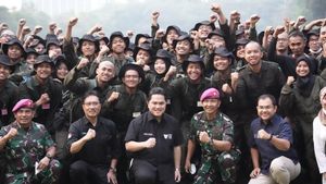 Kumpulkan Karyawan Baru BUMN di Markas Marinir, Erick Thohir: Tak Ada Ruang Koruptif, Saatnya Beri Kontribusi untuk Negara