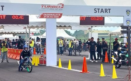 Pertamax Turbo Drag Fest 2024 Putaran Kedua Disambut Antusiasme Tinggi di Tasikmalaya