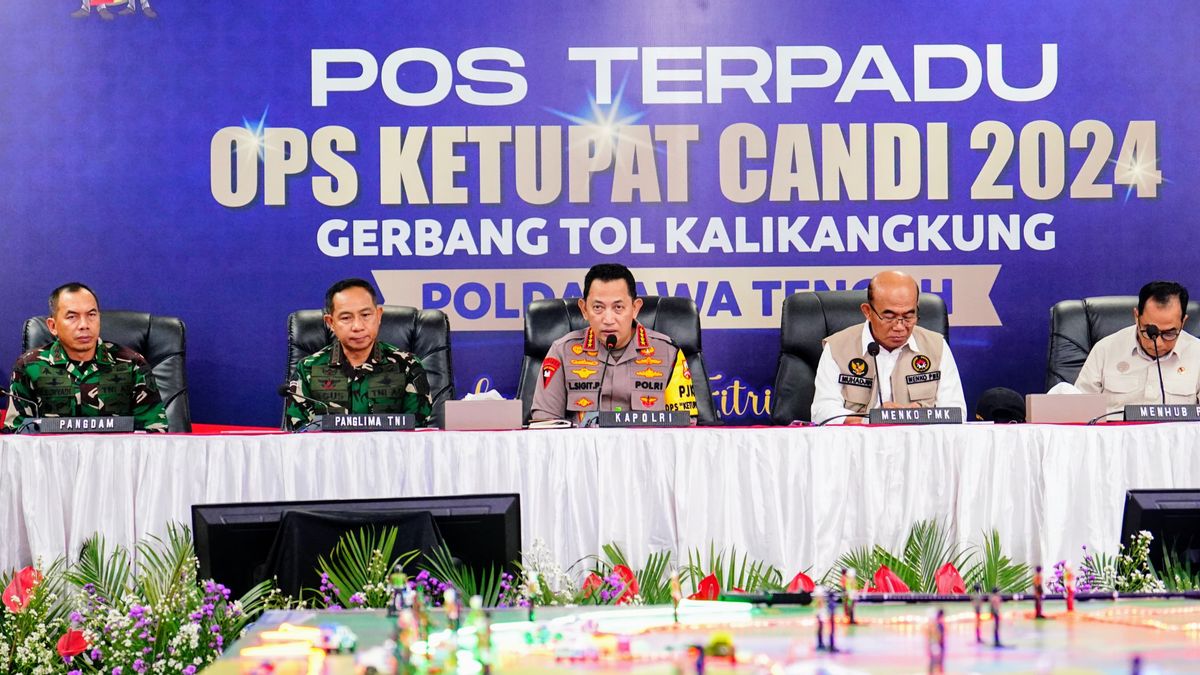 Reviewing GT Kalikangkung, National Police Chief Calls 3 Priority Things For Homecoming Readiness
