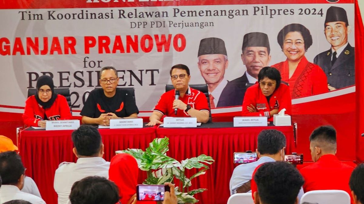 PDIP Said 90 Percent Of Jokowi Volunteers Are Ready To Support Ganjar Pranowo
