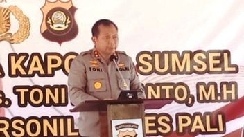 South Sumatra Police Chief Strict Warning: Don't Let Those Who Are Assigned To Fight Drugs Fall Into