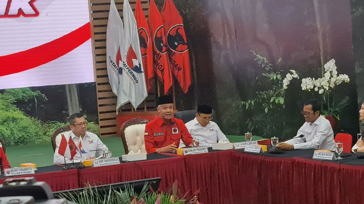 Meeting With PDIP, Ganjar Yakin Perindo Qualifies For Senayan