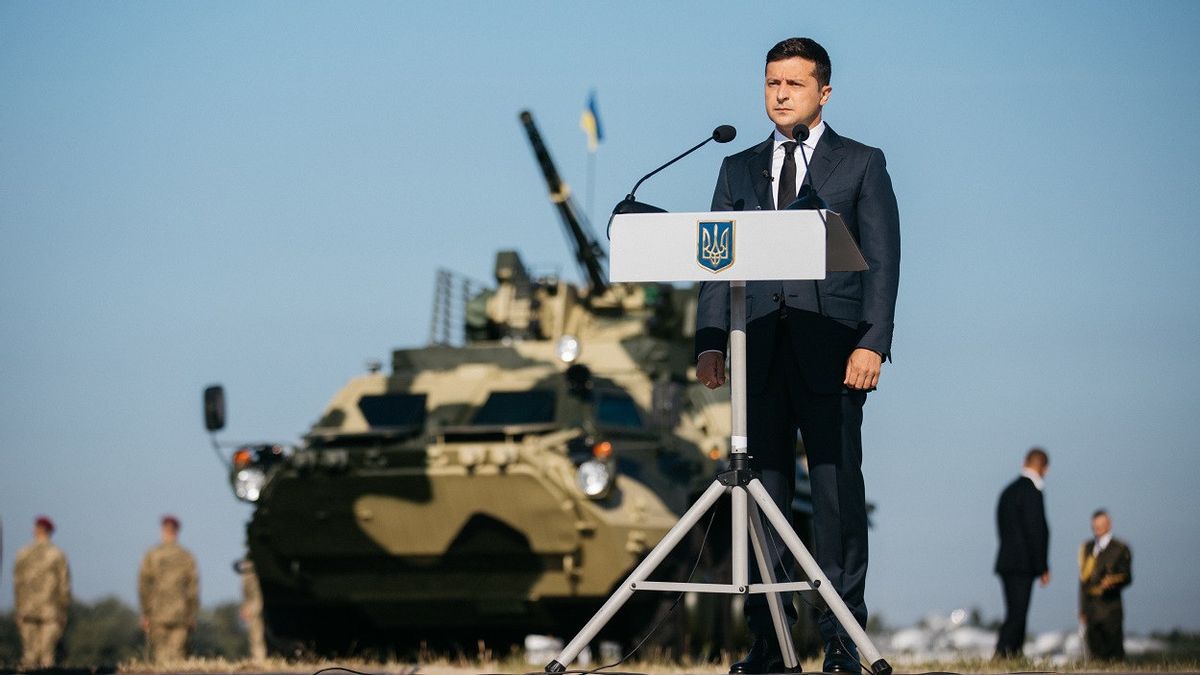 Tenangkan Warganya Soal Invasi Rusia, Menteri Pertahanan Ukraina: Jangan Khawatir, Tidurlah yang Nyenyak