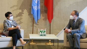 国連安全保障理事会の議長に会い、レトノ・マルスディ外相はパレスチナに対する希望を高める