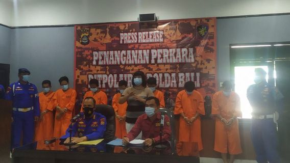 Polairud Bali Amankan 4 ABK KMP Sereja Do Mar karena Curi 800 liter Solar 