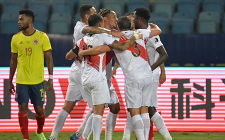 Disiplin Bertahan dan Andalkan Serangan Balik Cepat, Peru Tekuk Kolombia 2-1