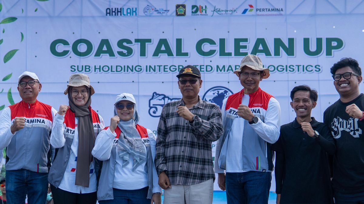 Gelar Coastal Clean Up di Jogja, Pertamina Trans Kontinental Berhasil Kumpulkan 28 Ton Sampah