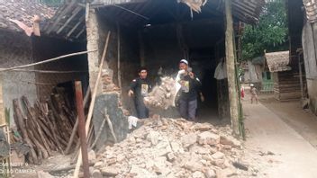 BPBDレバク:テクトニック地震で被害を受けた274軒の家屋