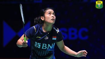 Gregoria Mariska Tunjung's Satisfaction Despite Being Eliminated In The Quarter-finals Of All England 2023 From Chen Yu Fei