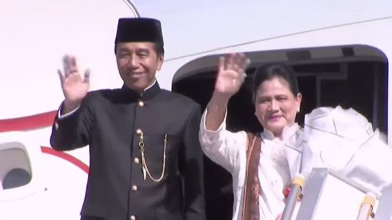 Dilepas Prabowo dan Menteri KIM, Jokowi Bertolak ke Solo