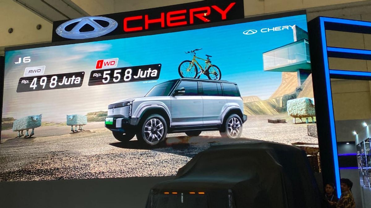 أطلقت Chery رسميا سيارة دفع رباعي J6 في GJAW 2024 ، ويبدأ السعر من 400 مليون روبية إندونيسية