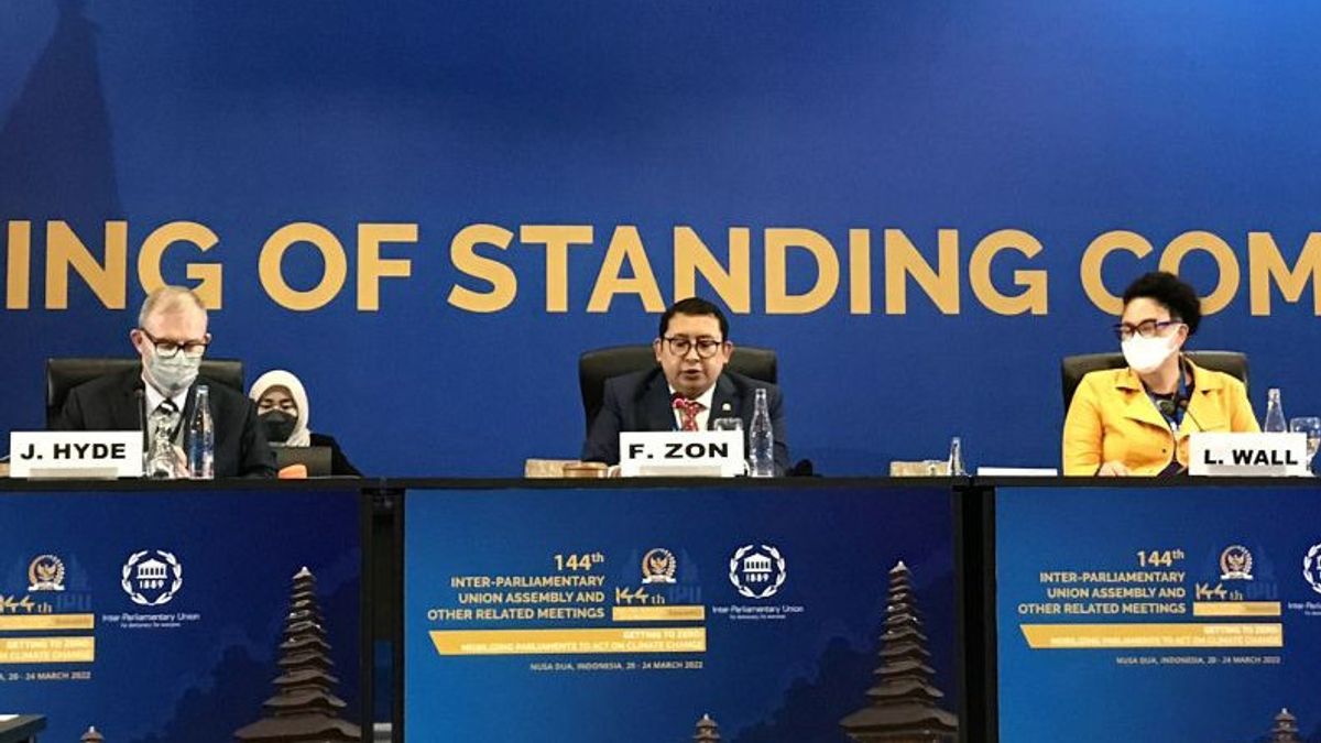 Fadli Zon Asks World Parliament To Focus On Recovering Assets From Corruption Crimes