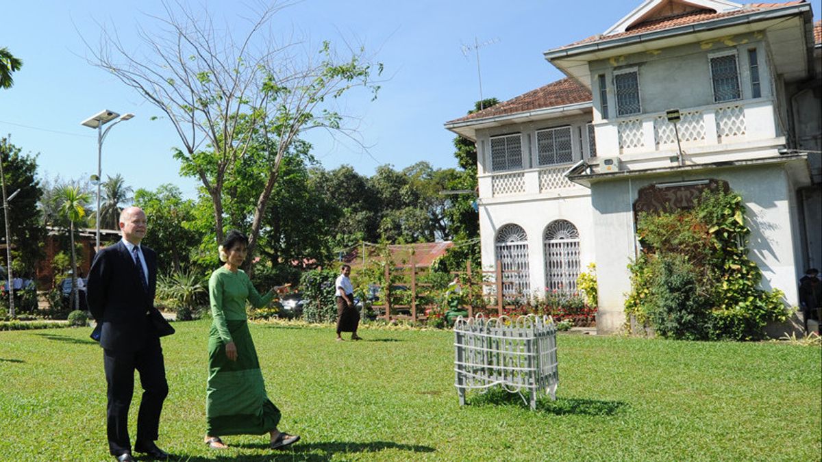 缅甸军事法院拍卖别墅 昂山素季居住地 被拘留所,初始出价1.4万亿印尼盾