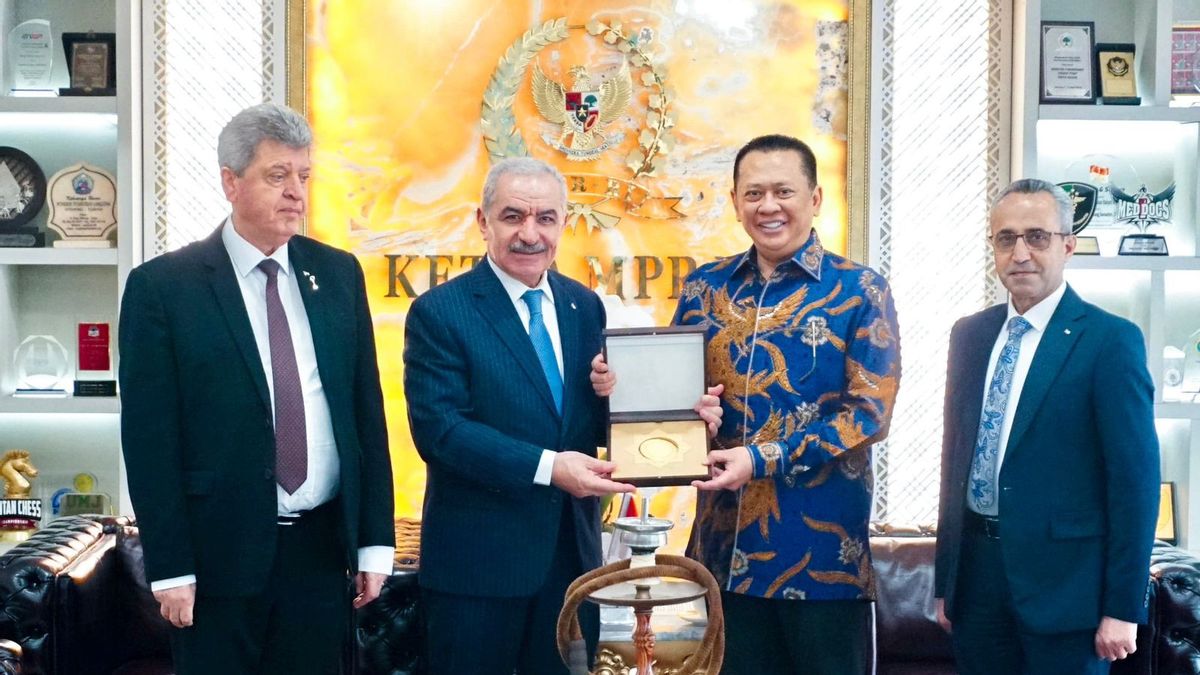 Thank PM Mohammad Shtayyeh, Bamsoet Reaffirms Indonesia's Support For Palestine's Independence