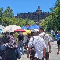 Libur Lebaran, Wisatawan Candi Borobudur Meningkat Dua Kali Lipat