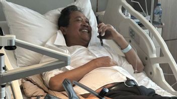 Fainting during the ATR 42-500 Aircraft Victim Release Ceremony, the Minister of KKP was contacted by the President
