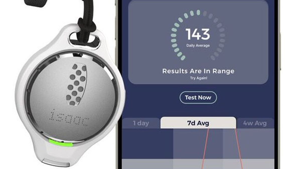 Isaac: Non-Invasive Blood Glucose Monitoring Tool With Breath Analysis Introduced At CES 2025