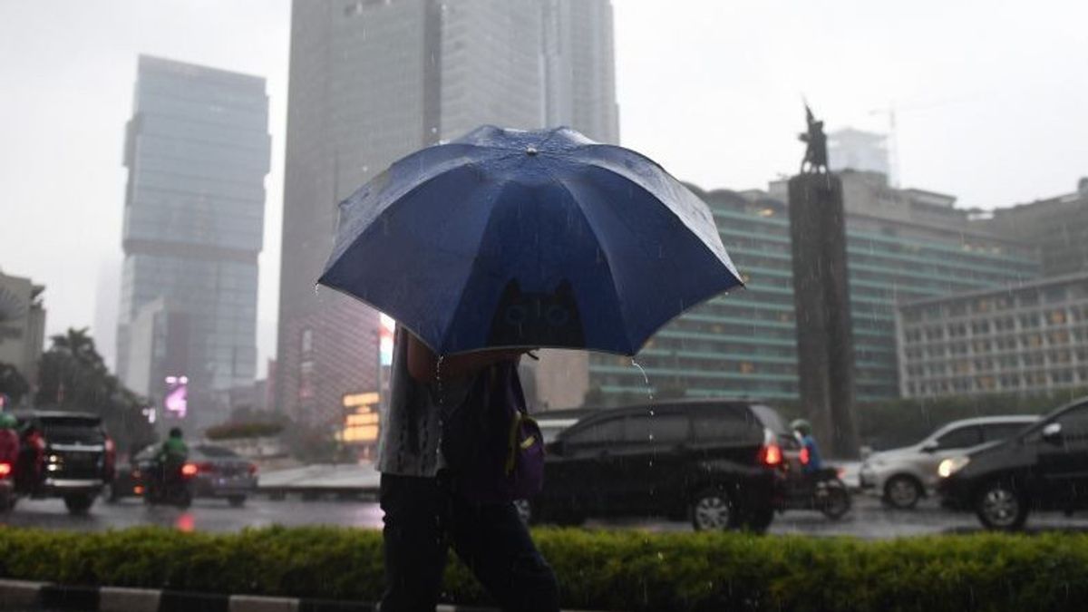 BMKG Predicts Rain In Jakarta And Strong Winds Potential In Several Areas