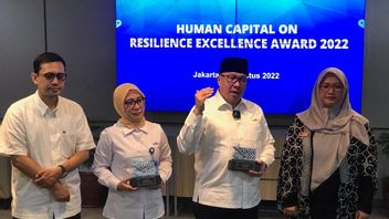 TASPEN Wins 3 Human Capital On Resilience Award 2022