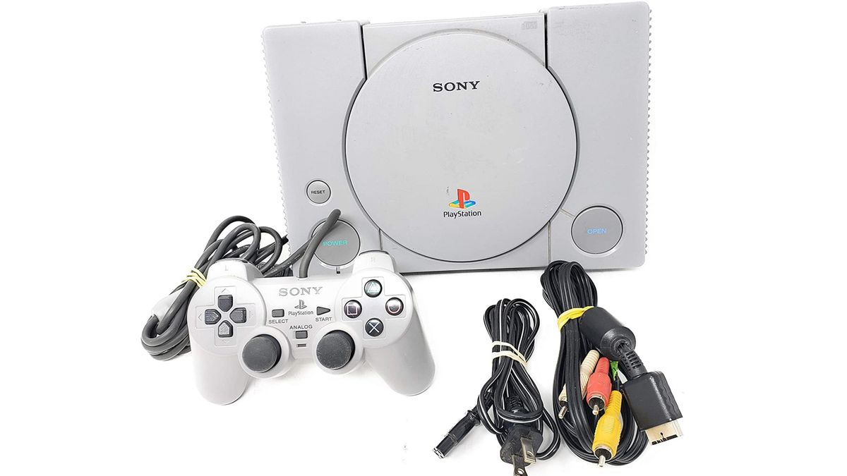 Restored Sony PlayStation Ps One PS1 Video Game Console (Refurbished)