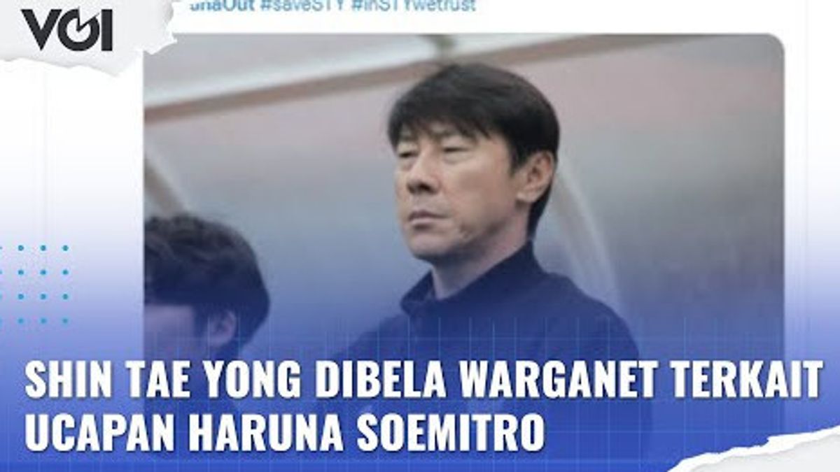 VIDÉO: Shin Tae Yong Défendu Par Les Internautes Sur Les Remarques De Haruna Soemitro