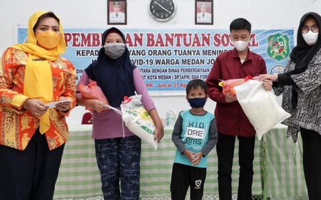 Pemko Medan Beri Pendampingan Anak Yatim Akibat COVID-19