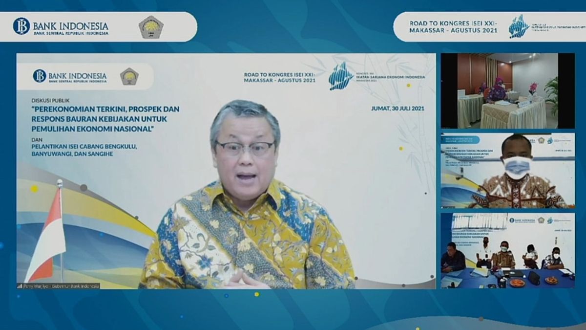 BI Governor Appoints Board Of ISEI Bengkulu, Banyuwangi, And Sanghie Branches For The Period 2021-2024