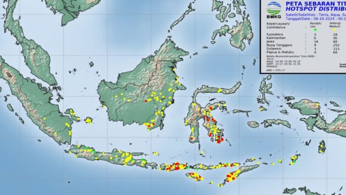 BMKG Catat 24 Titik Panas Berpotensi Karhuta di 6 Kabupaten NTT