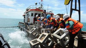 PT Timah Menebar 46 Rumpon Rumah Ikan di Perairan Belo Laut, HUT ke-46 Perusahaan