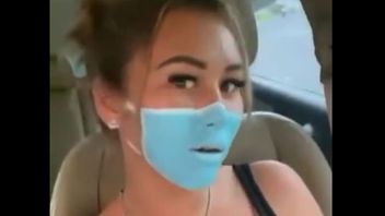 Beautiful Caucasians From Russia In Bali Apparently Have Made A Thing With A Bra Mask