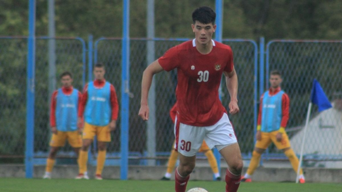 Prima Condition, Elkan Baggot Joins Team And Ready To Defend The Indonesian National Team Against Libya
