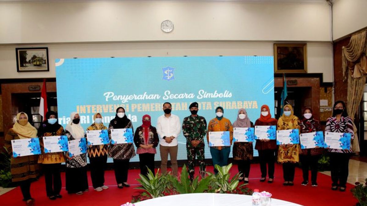 Surabaya City Government Prepares Job Training To Business Capital For 11 Wives Of KRI Nanggala Knights 402