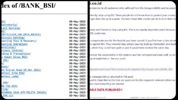 Geng Ransomware LockBit Akhirnya Sebar 1,5 TB Data Nasabah dan Karyawan BSI ke Web Gelap