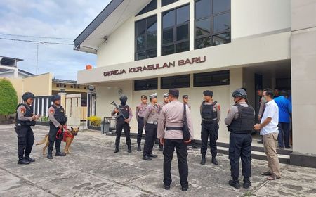 Jelang Ibadah Jumat Agung, Polisi Sterilisasi Sejumlah Gereja di Cilacap