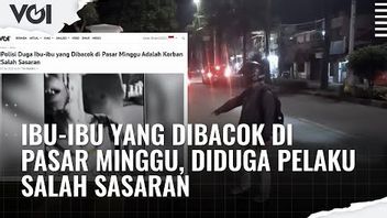 VIDEO: Ibu-Ibu yang Dibacok di Pasar Minggu, Diduga Pelaku Salah Sasaran