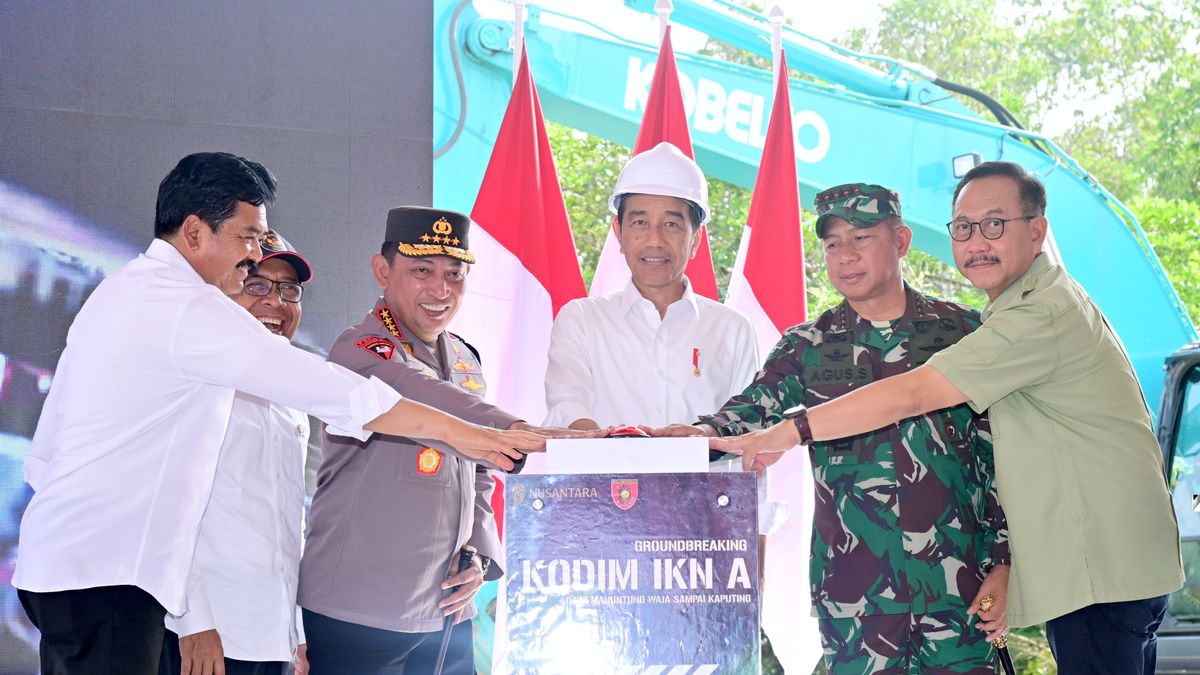 Le développement de Kodim IKN, Jokowi assure le concept moderne et le bâtiment vert