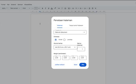 Cara Mengatur Margin di Google Docs dan Patokan Ukurannya