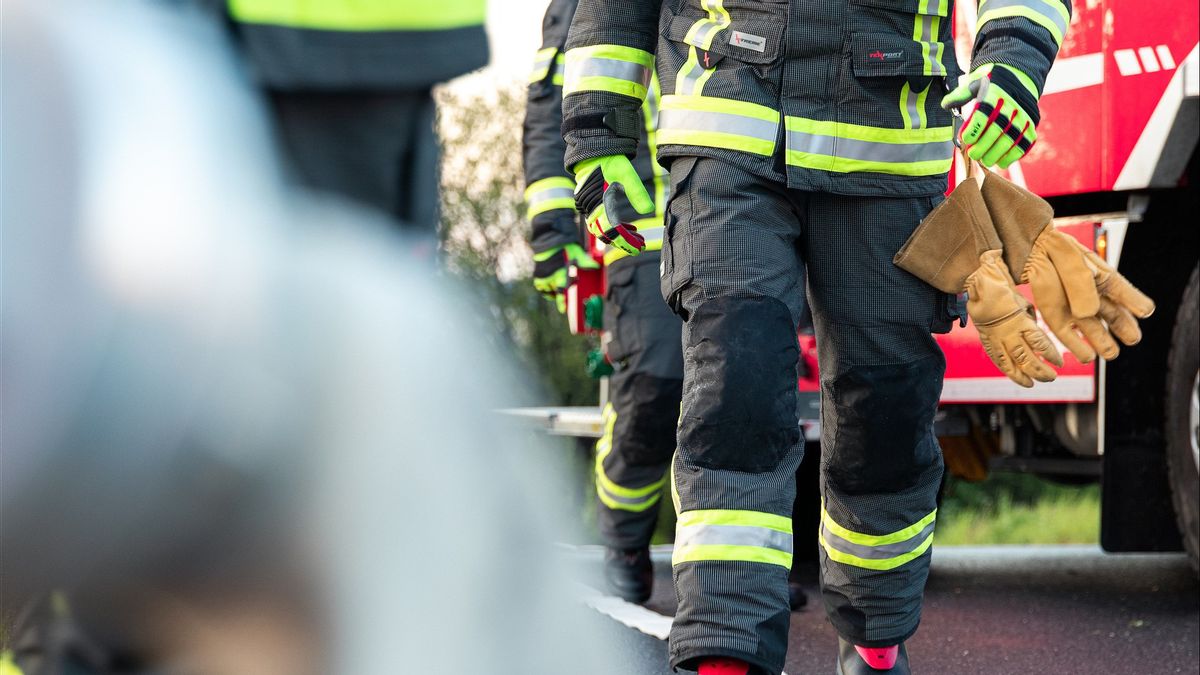 La Police Est Intervenue Pour Enquêter Sur L’incendie Au Bureau Bpom, 5 Travailleurs Ont été Examinés