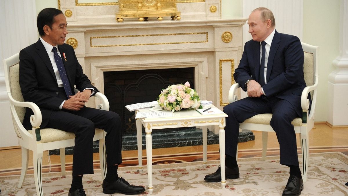 Regarding The Russian Invasion Of Ukraine, President Putin To President Jokowi: I Will Tell Everything That Happened There