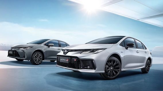 Toyota renouve à la Corolla Altis, il y a une variante sportive de GR Sport HEV