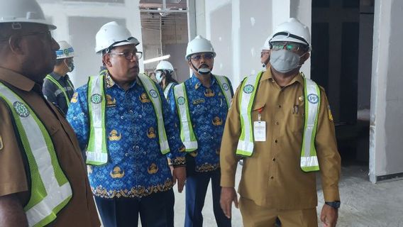 Pembangunan Kantor Baru Gubernur Papua Lukas Enembe Rp393 Miliar Rampung Akhir November