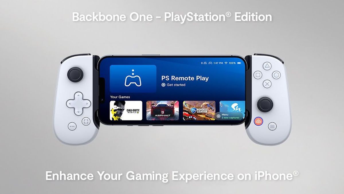وحدة تحكم لعبة Backbone One الرسمية تحصل على إصدار PlayStation
