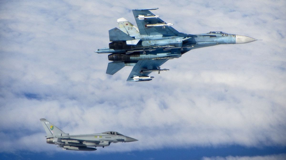 Lacak Puluhan Pesawat Mata-mata Asing dan Drone di Perbatasan Selama Seminggu, Rusia Kerahkan Jet Tempur