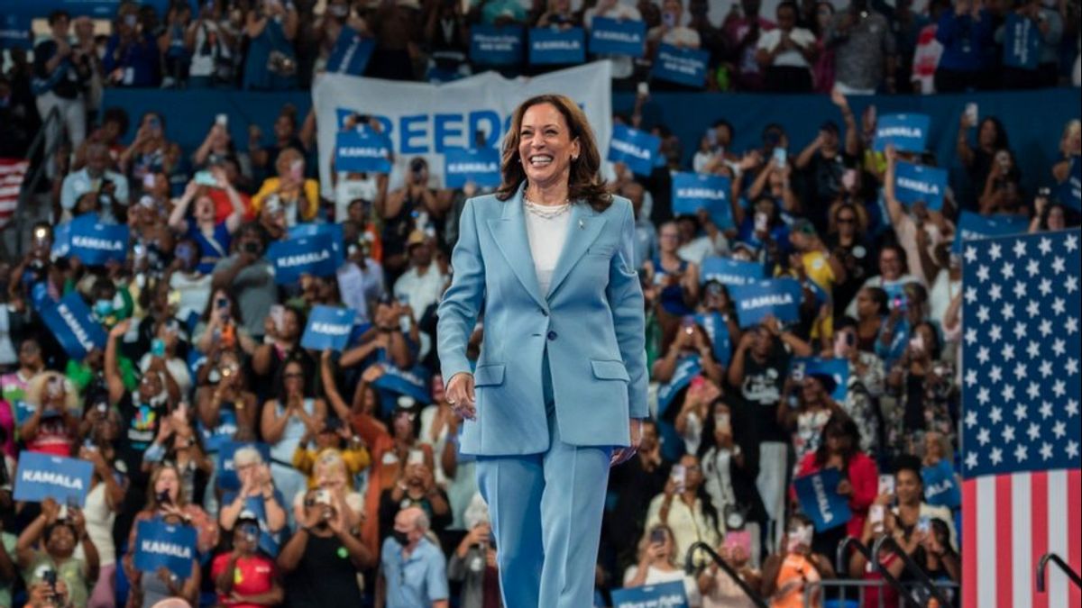 Kamala Harris Wins The Majority Of The Votes Of Democratic Delegations To Become A US Presidential Candidate