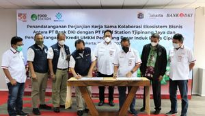 Bank DKI Berkolaborasi dengan Food Station, Bangun Ekosistem Bisnis di DKI Jakarta