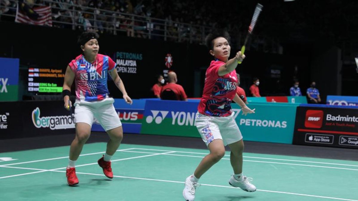 Apriyani/Siti Fadia Janji Bakal Tampil Habis-habisan di Final Malaysia Open