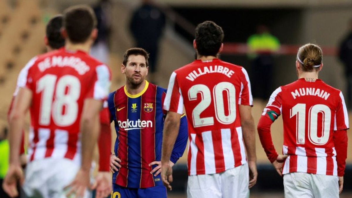 Pukul Pemain Bilbao, Messi Cuma Dihukum 2 Laga
