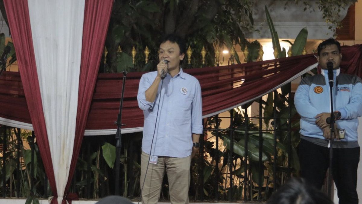 التين السياسي قبل اقتراع كيان ميماناس ، TKN Prabowo-Gibran: إذا كان هناك شيء خاطئ ، Jogetin Aja