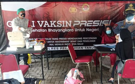 Polri Buka Posko Vaksinasi Presisi, Syarat Hanya KTP Tanpa Pusing Domisili